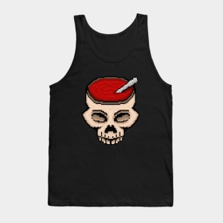 Horror Soup Skull Tank Top